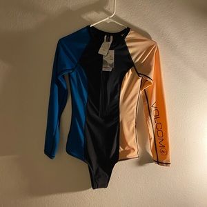 Volcom Simply Solid Bodysuit BNWT